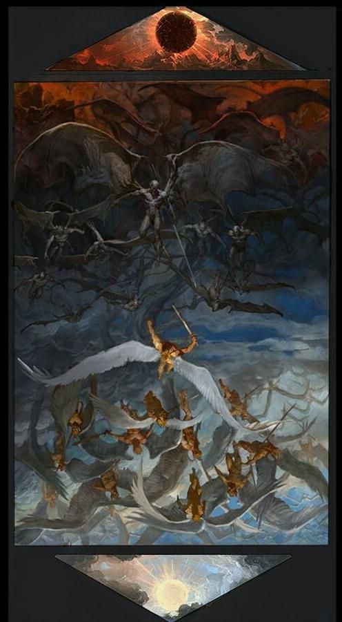 Fall of the Rebel Angels as seen in Superman vs Batman