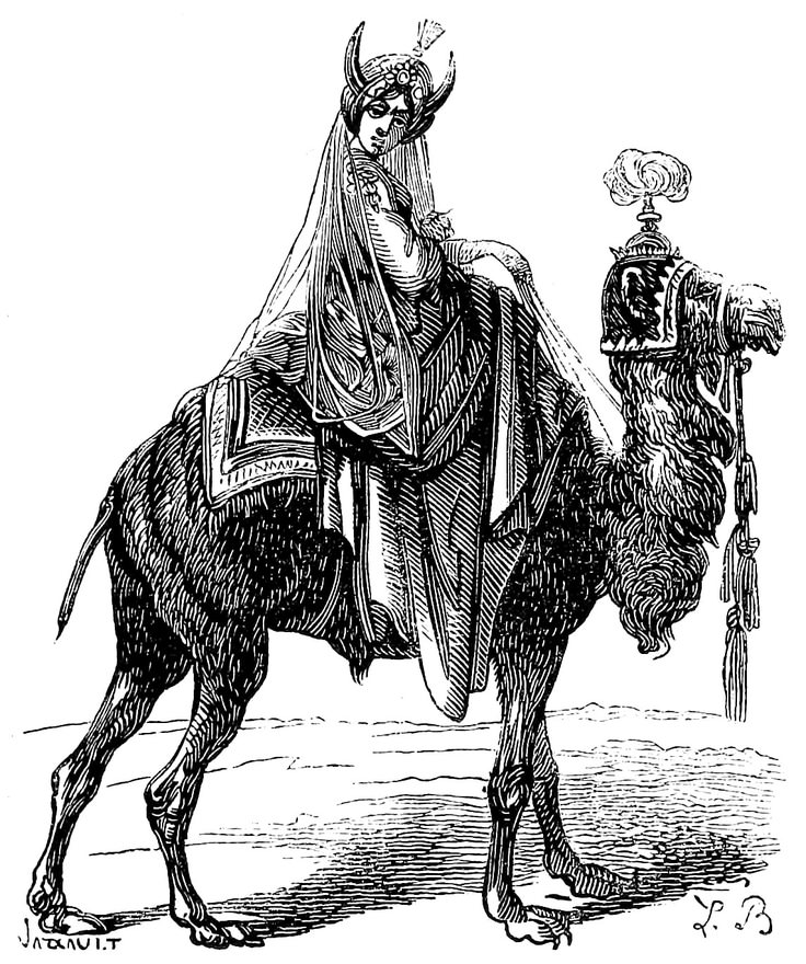 35. Demon Gomory from Collin de Plancy's 'Dictionnaire Infernal' (Louis Le Breton).