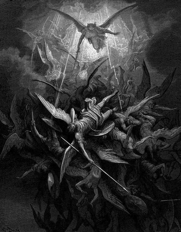 Gustave Dore- illustration from Paradise Lost #devilscent