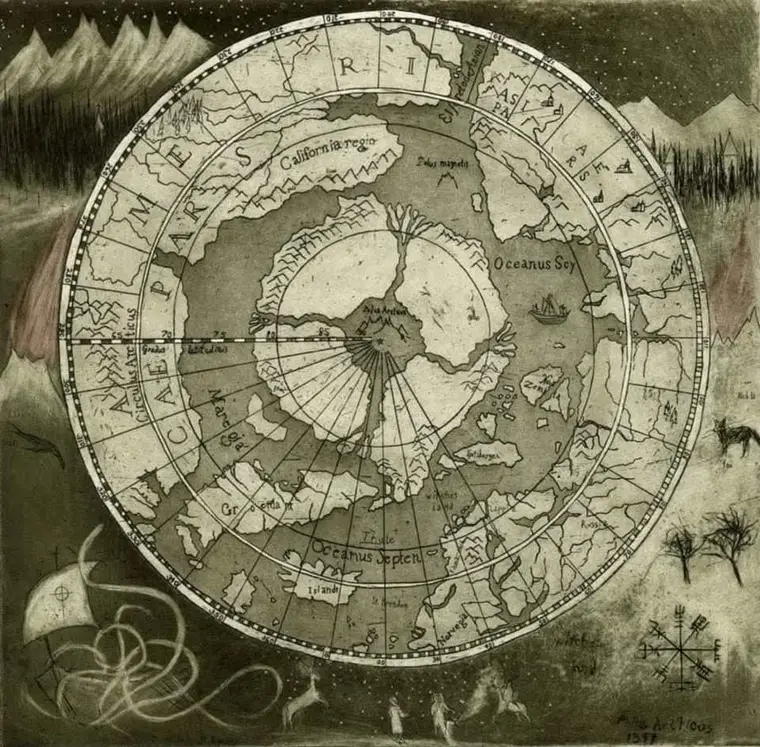 A Cartografia Esotérica da Antártida