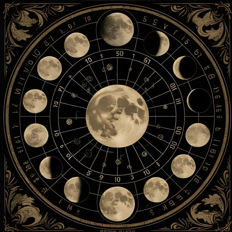 Nodos Lunares e Lua Negra: Os Pontos Calculados do Mapa