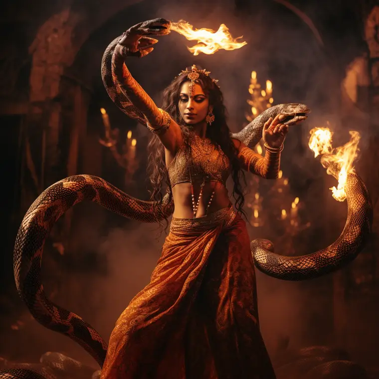 A Mulher Serpente na Mitologia: Simbolismo e Evolução Cultural
