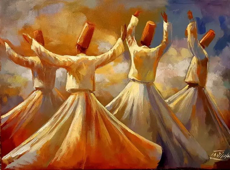 A Tradição Sufi de Rumi: A Poesia e a Música como Meios de Expressar o Amor