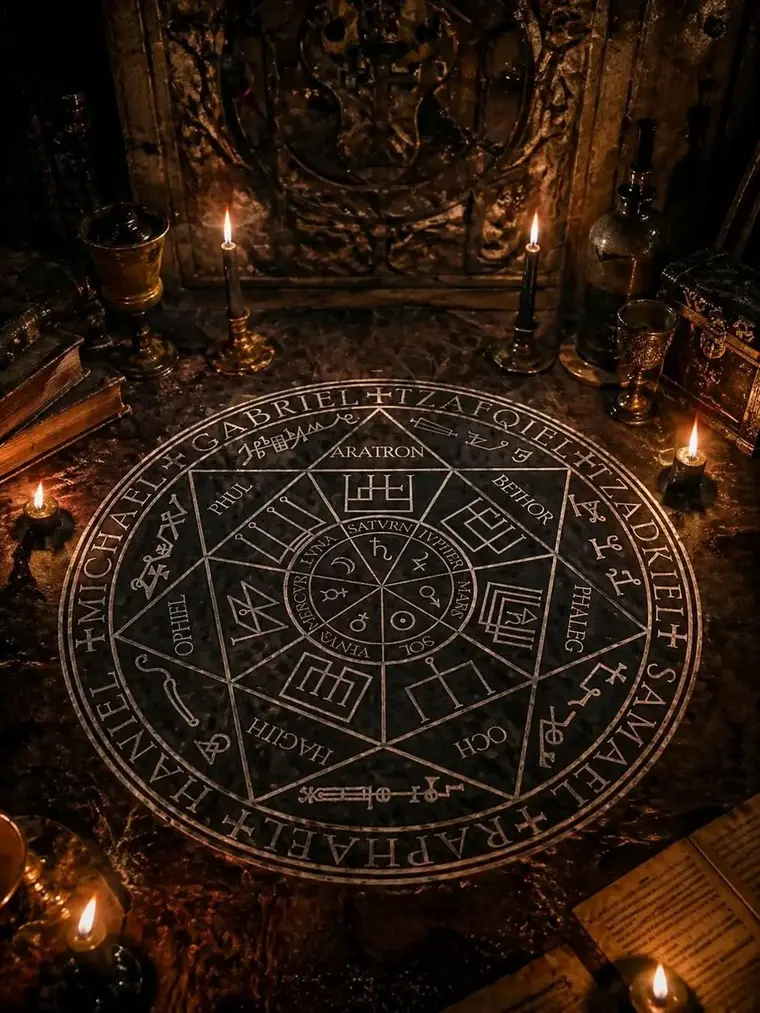 Os Sigilos Planetários: Uso e Significado na Magia Cerimonial