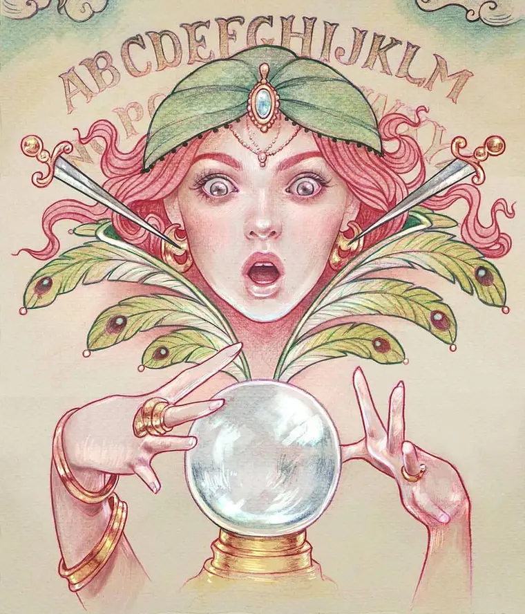 Scrying: A Prática de Visão no Espelho na Tradição Ocidental