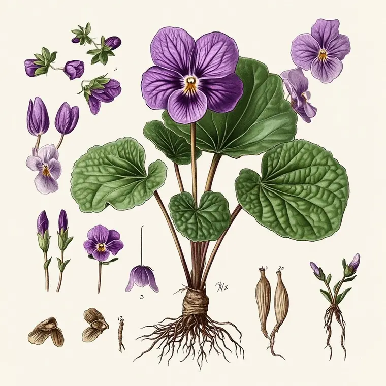 Violeta: A Planta da Modestia e da Humildade na Tradição Mágica