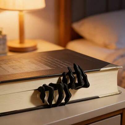 Marcadores de Livro 3D Monstro, Marcadores de Livro Garra de Demônio Gótico, Suportes de Livro Temáticos de Ho
