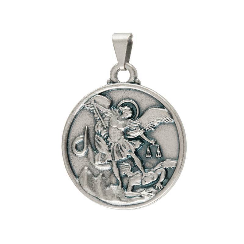 Medalha Pingente São Miguel Arcanjo em Metal