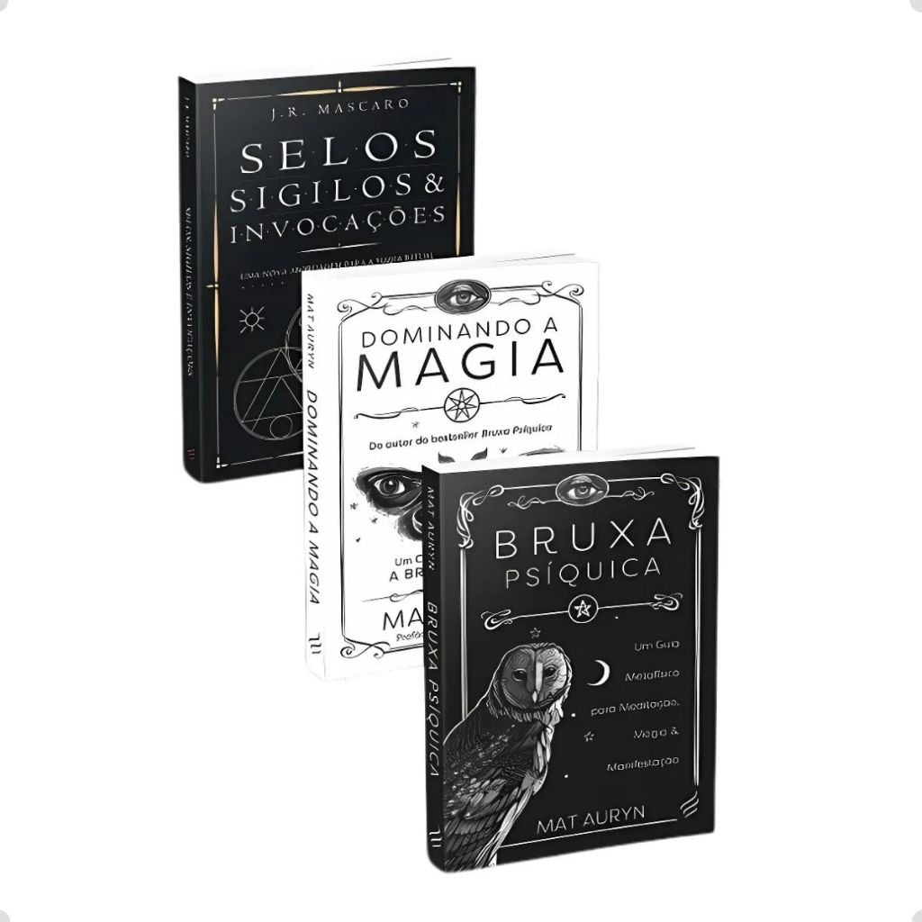 COMBO Selos Sigilos e Invocações Dominando a magia Bruxa Psíquica
