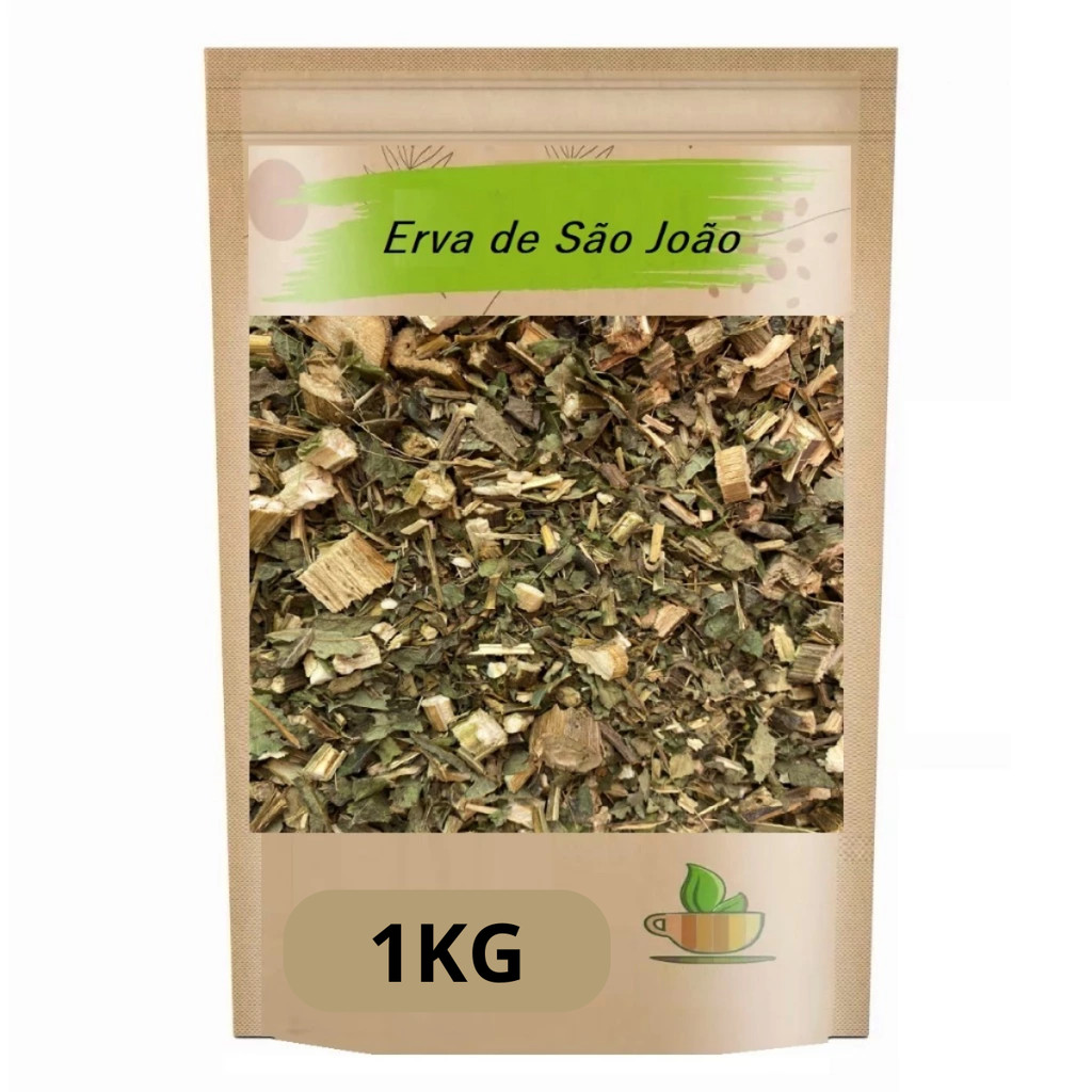 Erva de São João Folhas 1Kg Safra Nova