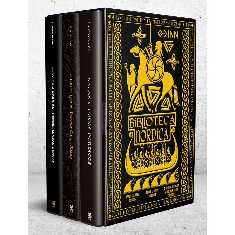 Biblioteca Nórdica Box com 3 Livros