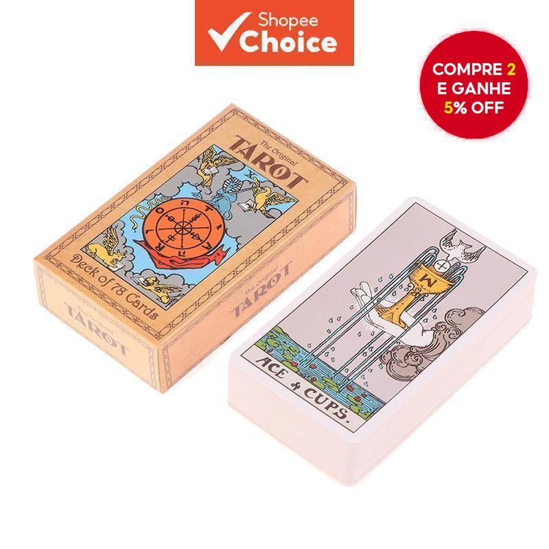 Versão Em Inglês Oracle Baralho De Cartas Misteriosa Adivinhação Profecia Destino Tarô Cartão Festa Mesa Jogo 