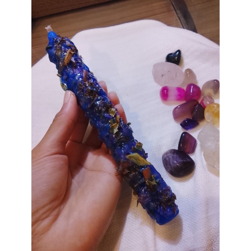 Kit velas espiritual energéticas Conexão Espiritual e Clareza Mental Ritualísticas