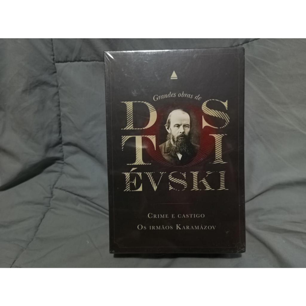 Grandes obras de Dostoiévski Crime e castigo e Os irmãos Karamazov